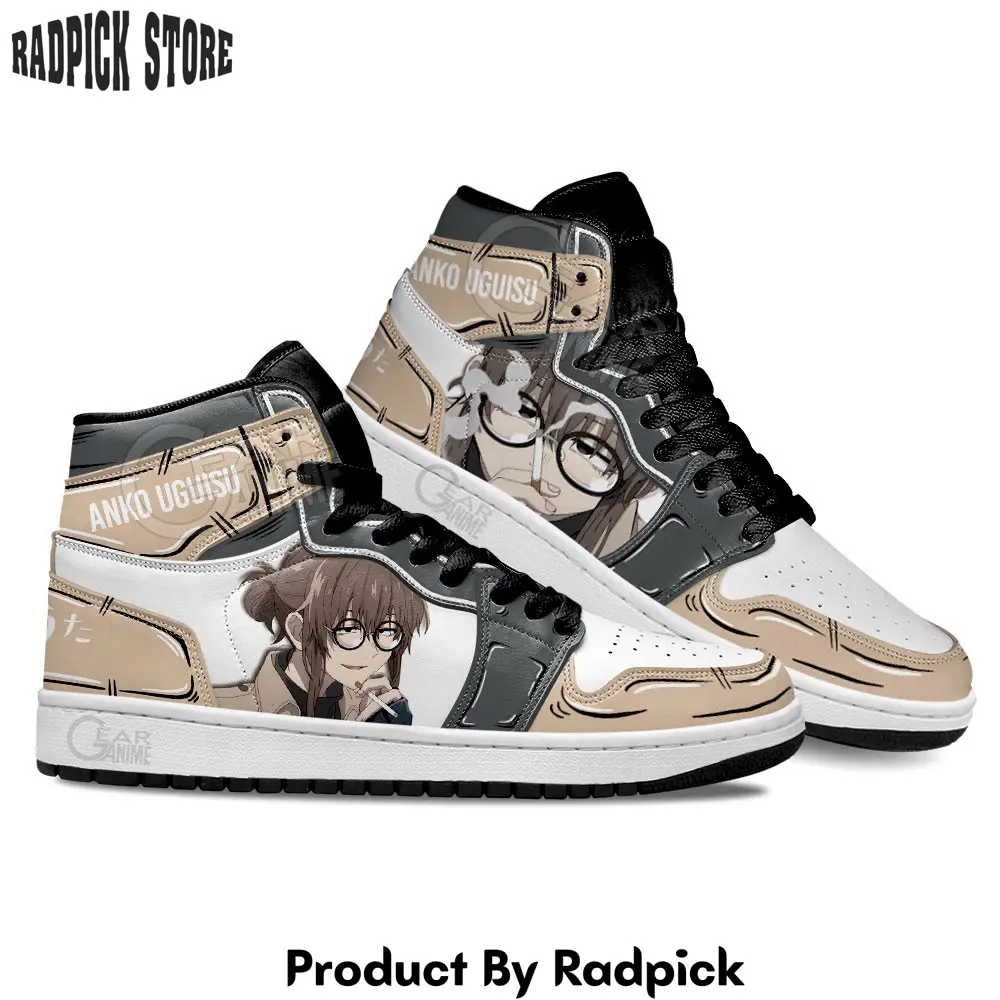 Yofukashi no uta anko uguisu air jordan high top sneakers anime  rp0358412